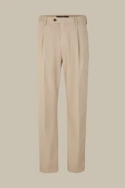 Baumwollmix-Hose Flero Mit Bundfalte In