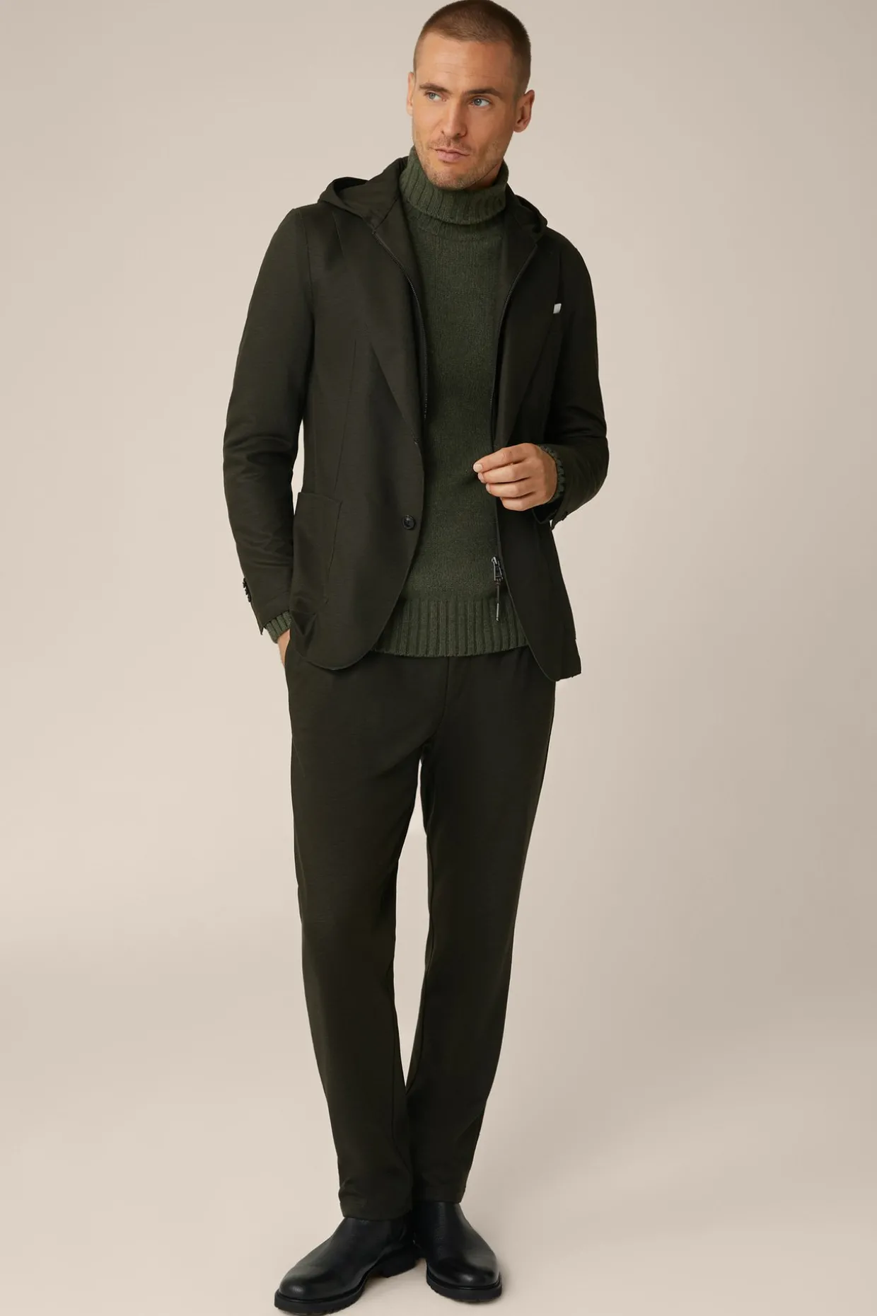 Cashmere-Rollkragen-Pullover Ecosio In