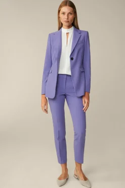 Crepe-Blazer In