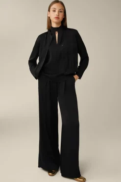 Crepe-Blusen-Top In