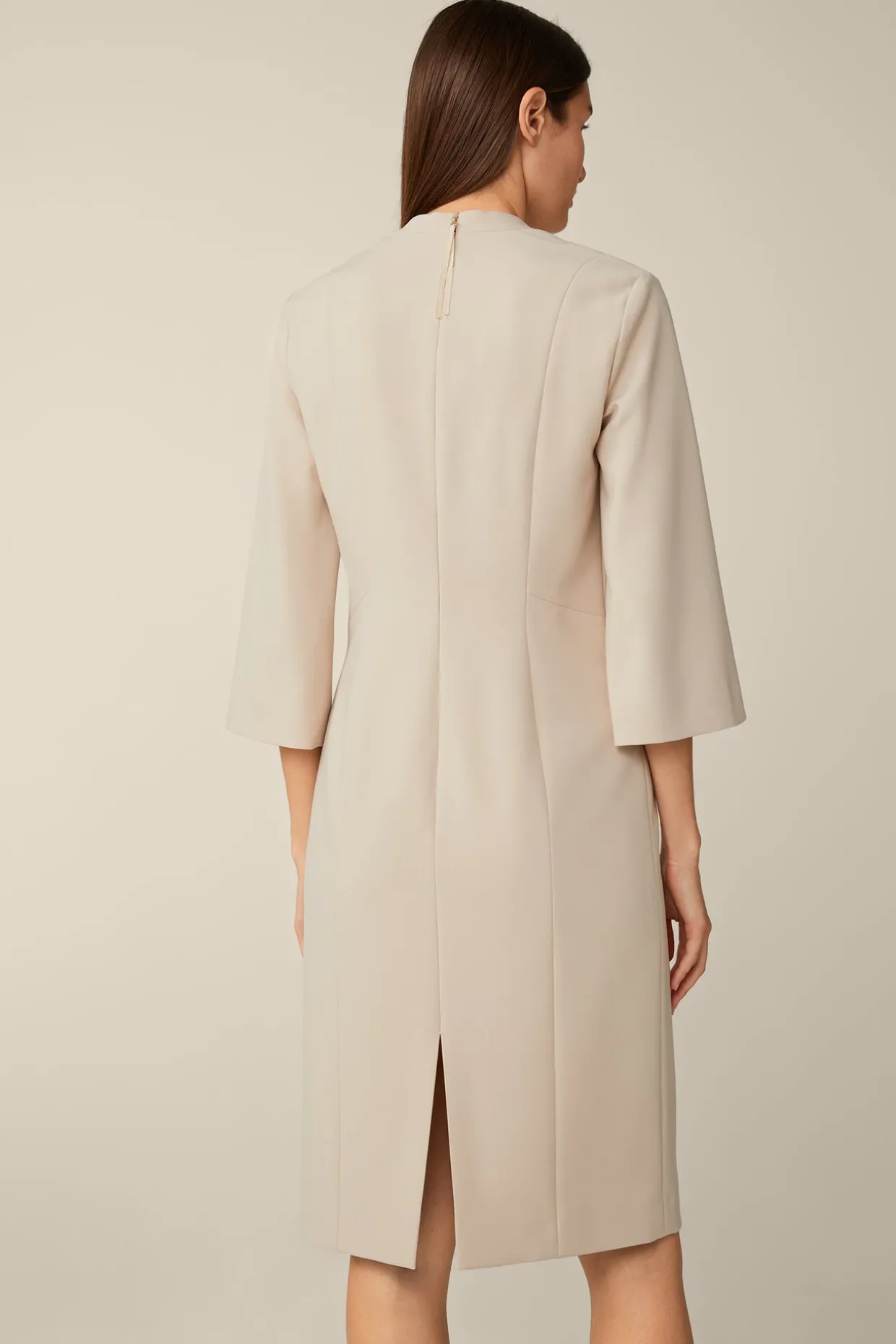 Crepe-Etui-Kleid In