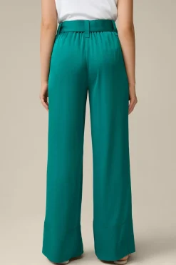 Crepe-Palazzo-Hose In