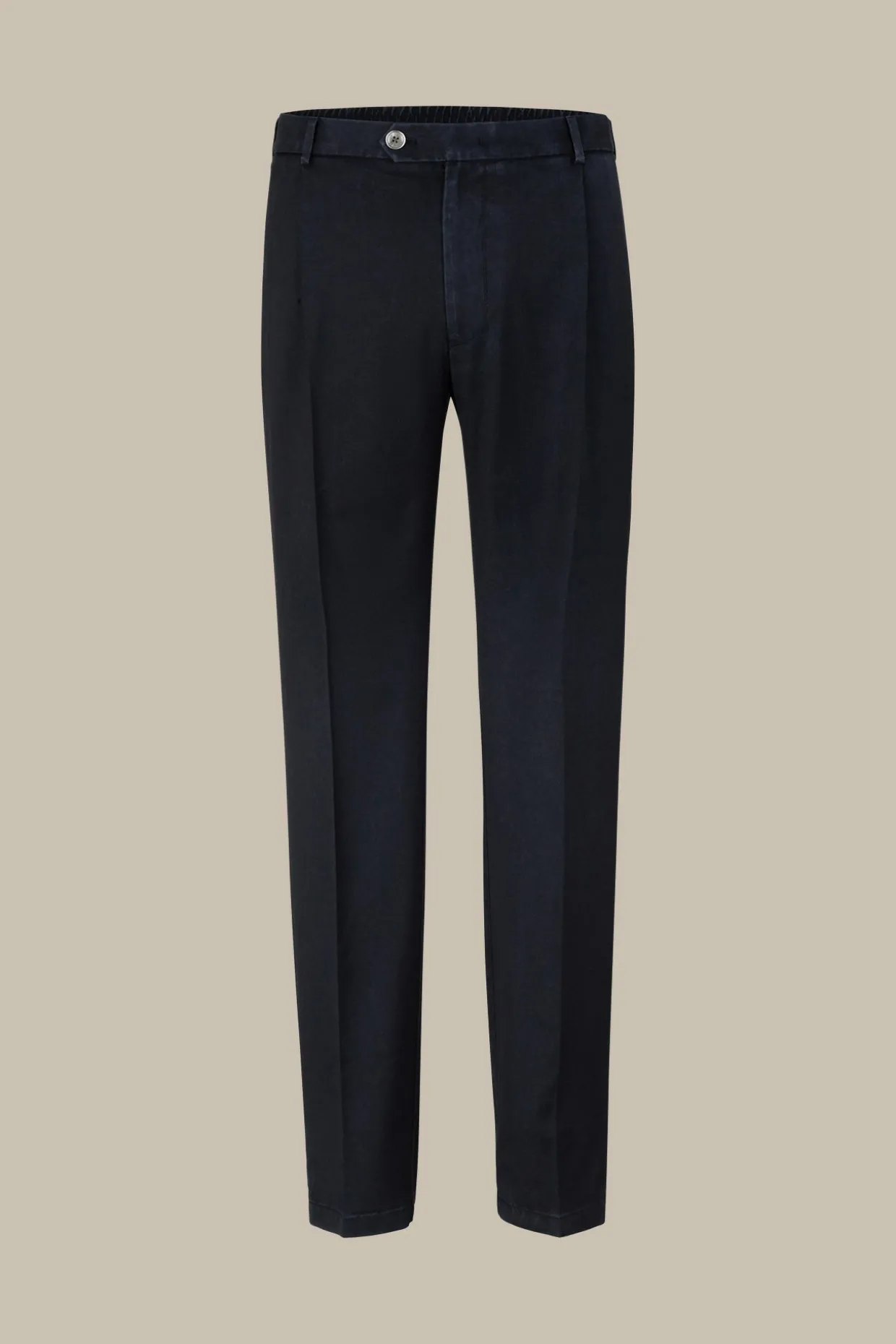 Schurwoll-Hose Floro In Navy