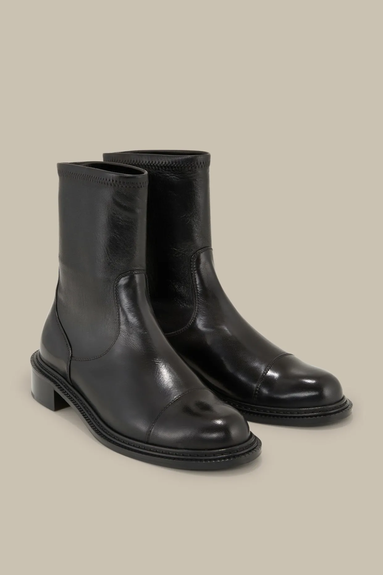 Stretch-Boots Aus Lammnappaleder By Unutzer In