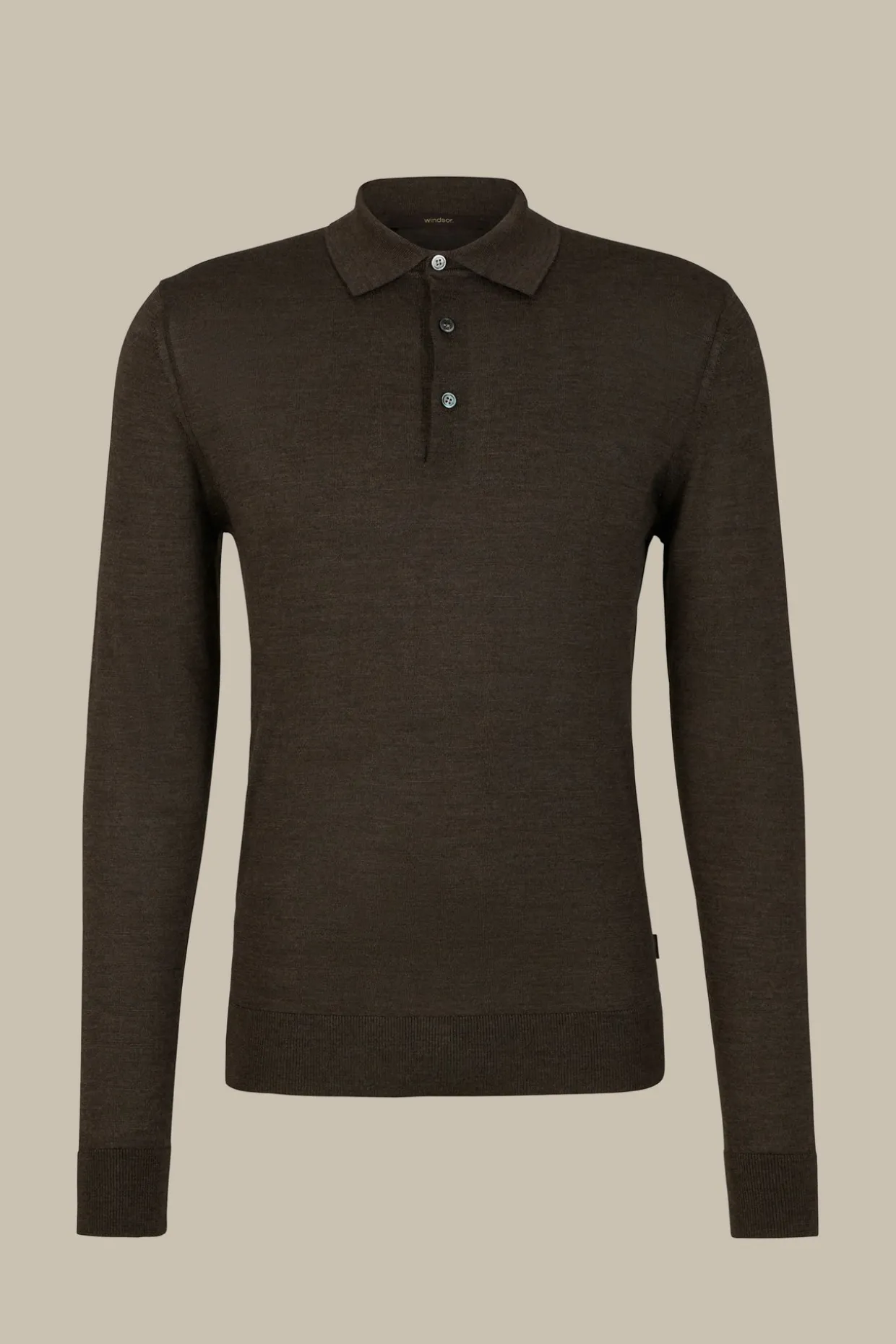 Strick-Poloshirt Nando Mit Seide Und Cashmere In