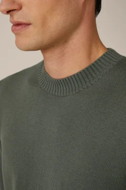 Strickpullover Nedo In Oliv