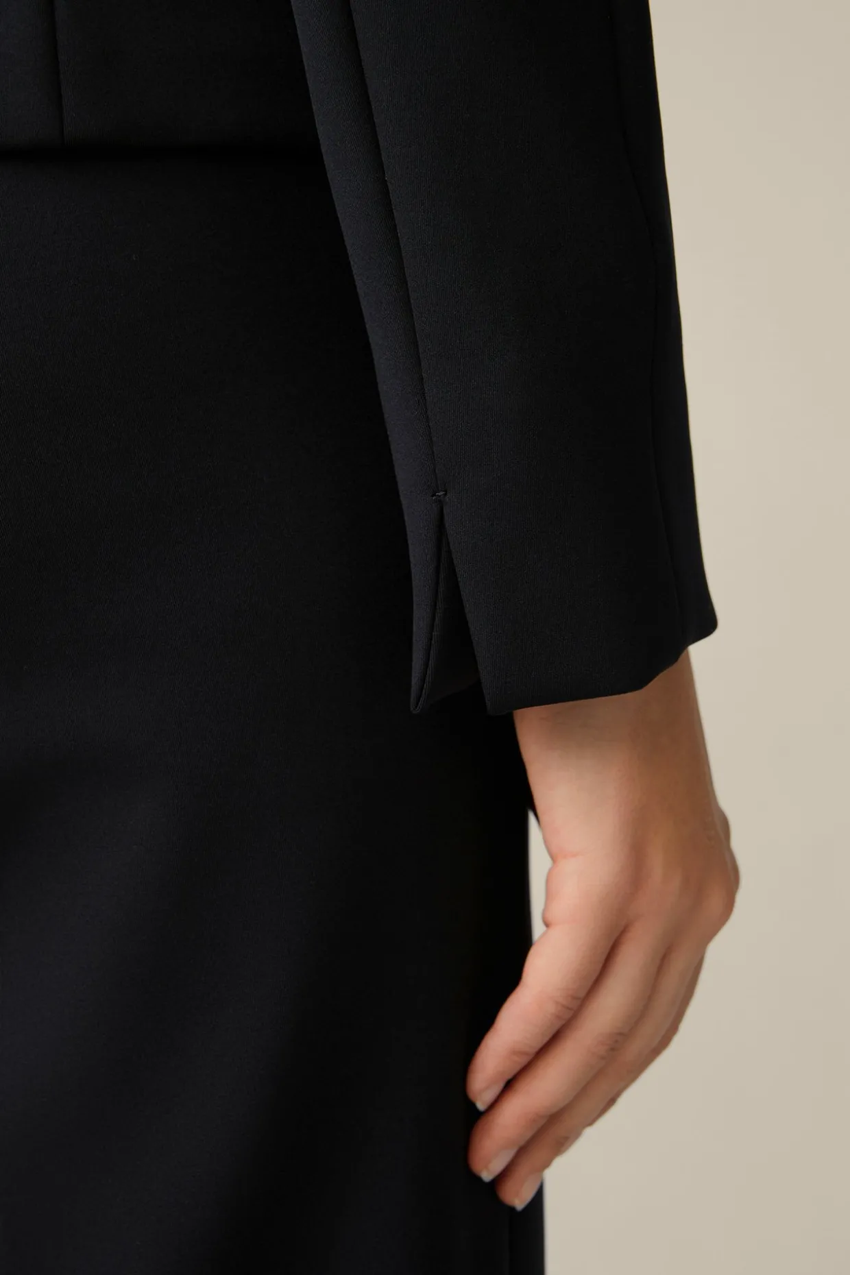 Techno-Jersey-Kurz-Jacke In