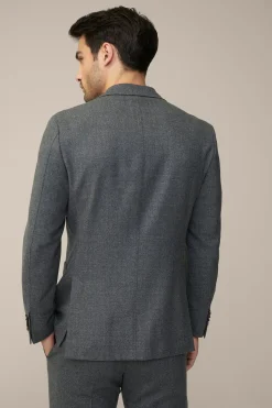 Travel Jersey-Flanell Baukasten-Sakko In