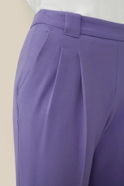 Wollcrepe-Marlene-Hose In