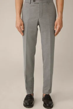 Woll-Flanell-Baukasten-Hose Santios Mit Stretch In