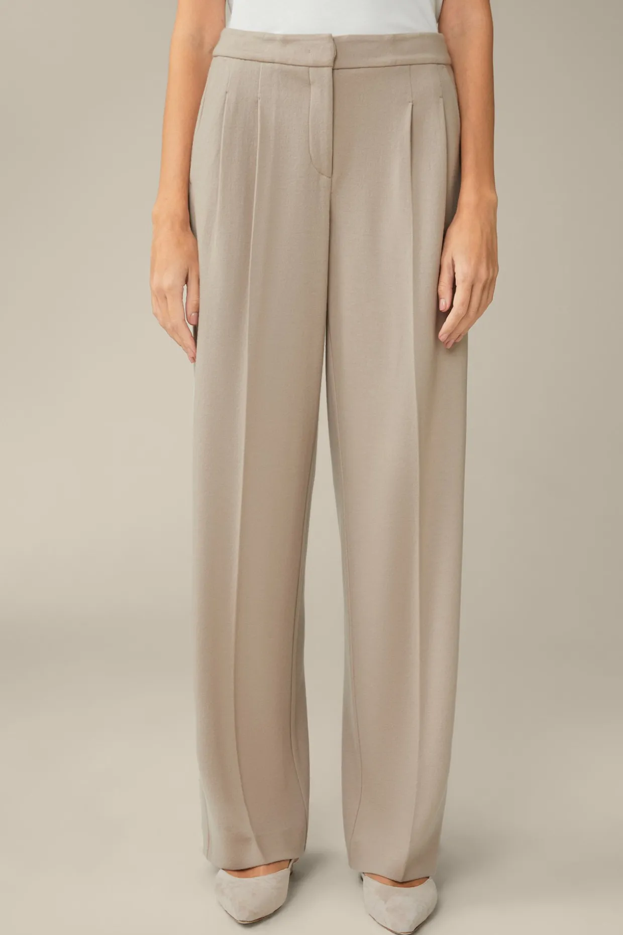 Wolljersey-Marlene-Hose In
